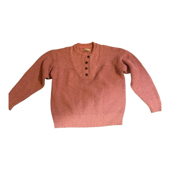 Natural Reflections Knit Sweater in Brown and Cream nwot (3 ) - Picture 2 of 7